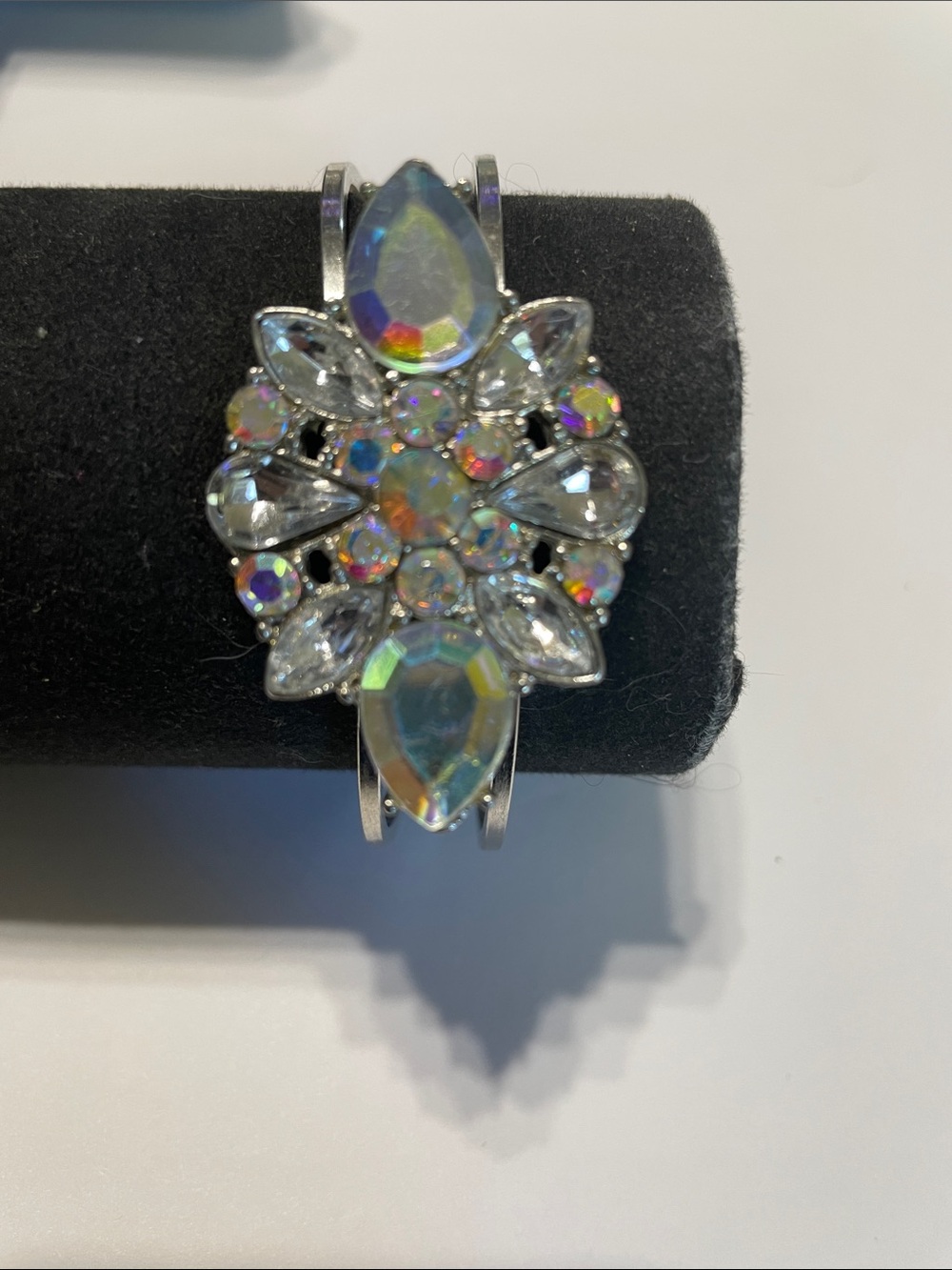 Aurora Crystal Statement Bracelet